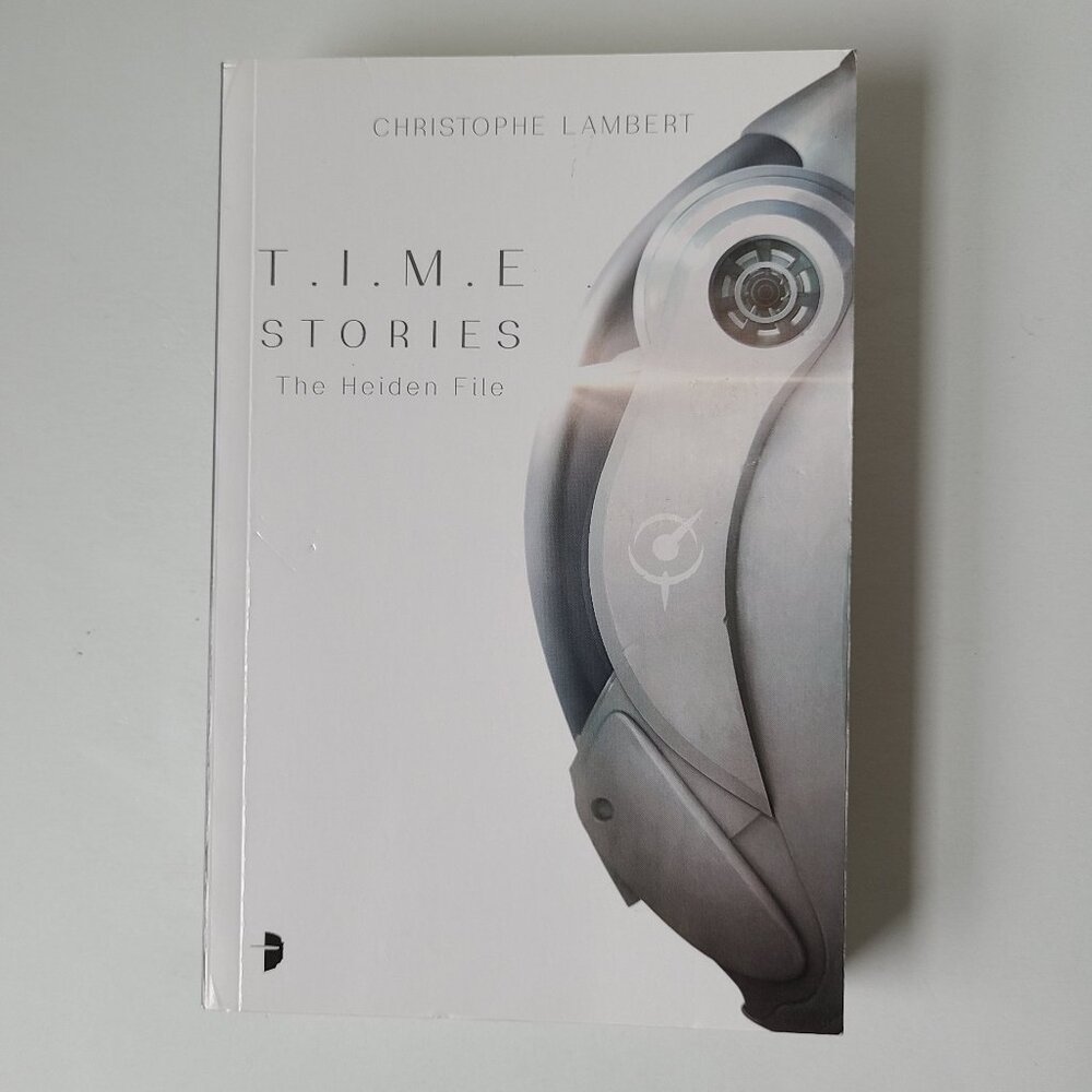 5/$15 Book TIME Stories Heiden File Lambert in English SciFi Game Time Travel